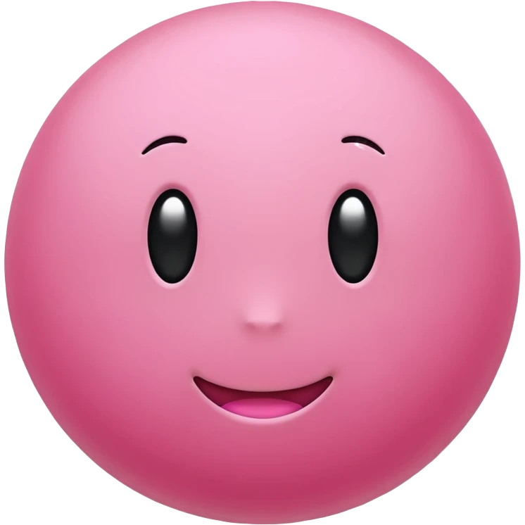Pink ball emoji