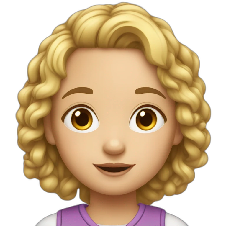 Assistante maternelle emoji