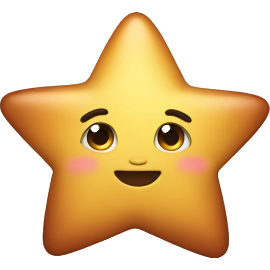 cute star emoji