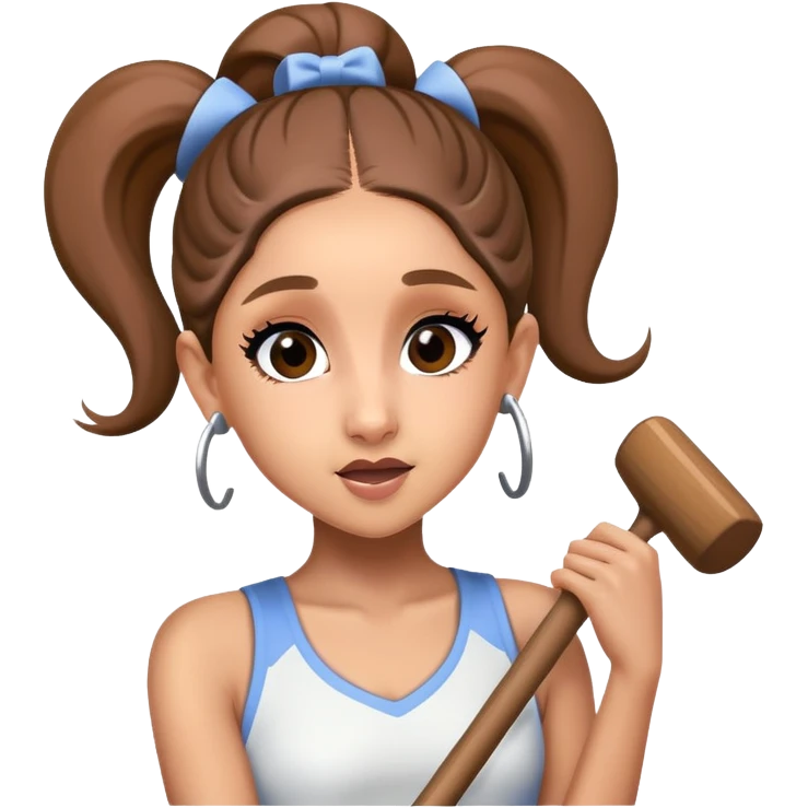 Ariana grande hurling  emoji