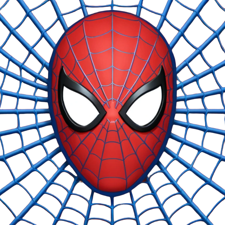 Spider man mask emoji