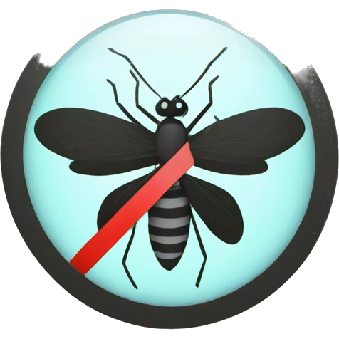 NO Mosquitoes Allowed Sign emoji
