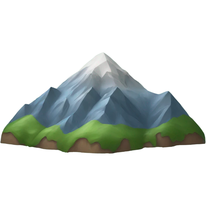 mountain and sea emoji