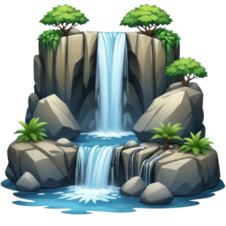 Waterfall emoji