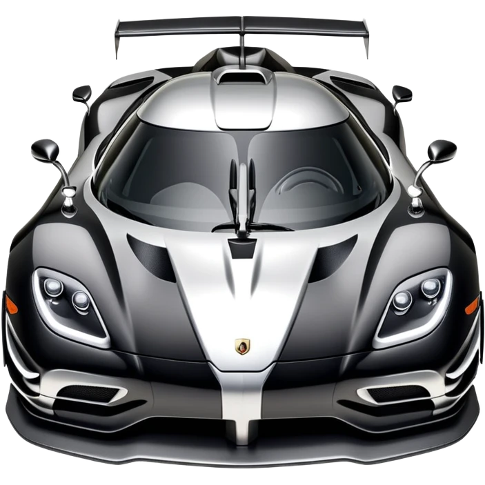 Koenigsegg One:1 hypercar emoji