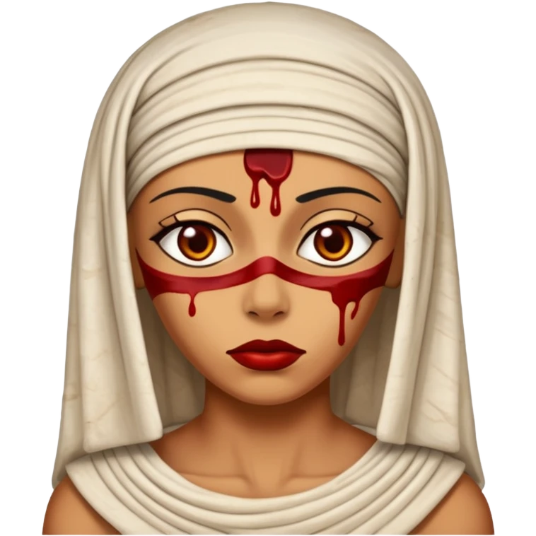 halloween mummy egyptian blood stains funny  emoji