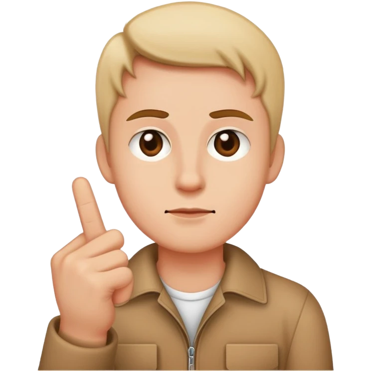 Me giving the middle finger emoji