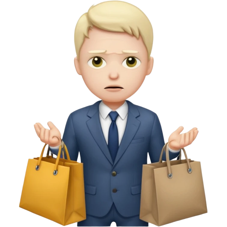 facial Upselling scam person emoji