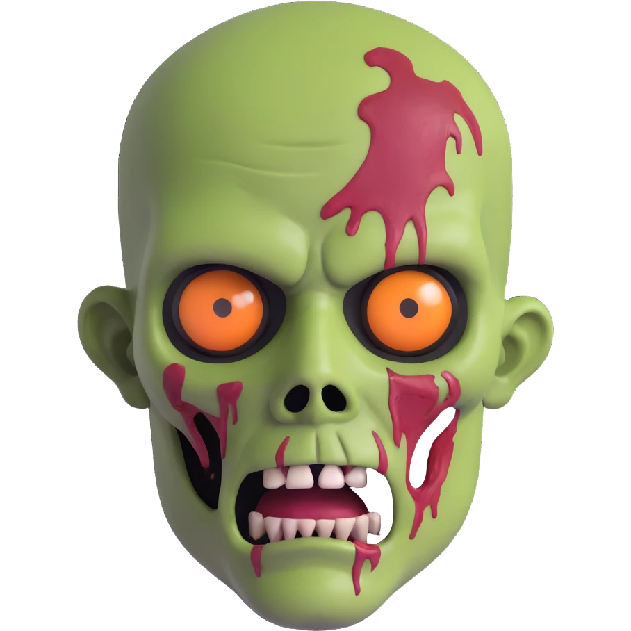 ZOMBIE MAN FACE emoji