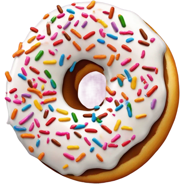 The letter “G” as a donut emoji