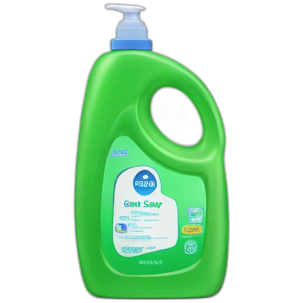 green Dish soap bottle emoji