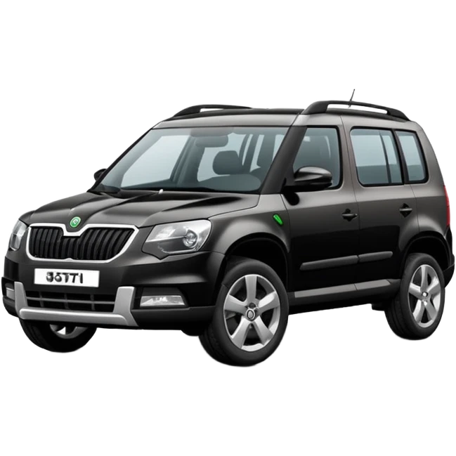 Skoda yeti black emoji