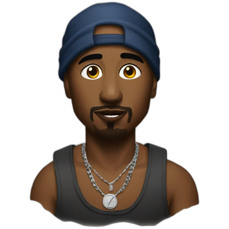 Tupac emoji