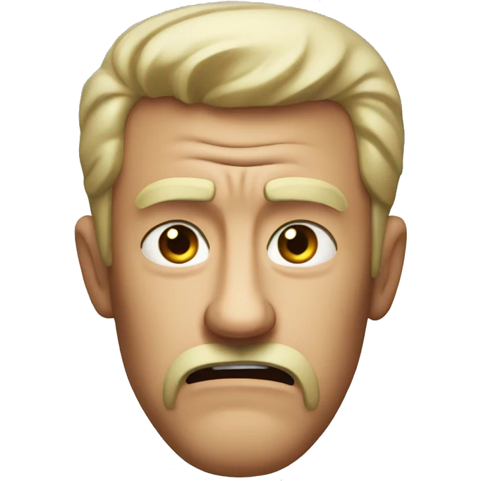 angry man  emoji