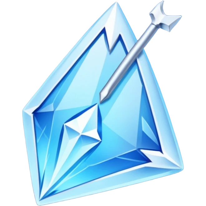 A white tick in a blue shard emoji