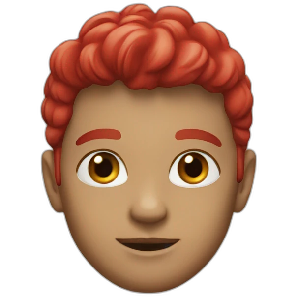 red emoji