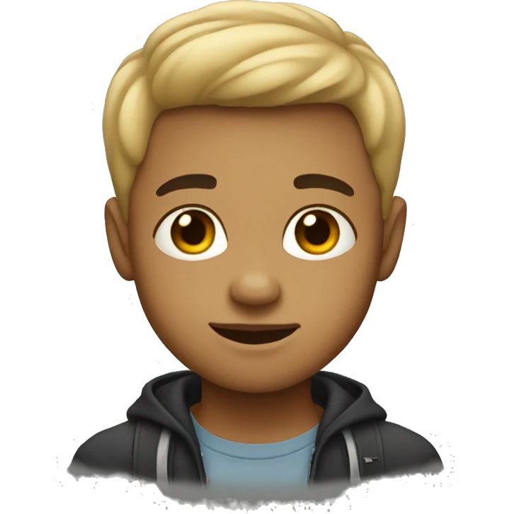 Light skin boy emoji