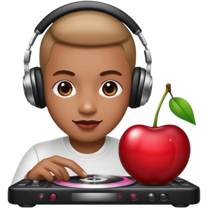 Cherry bum dj  emoji