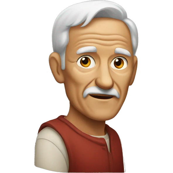 old red man emoji