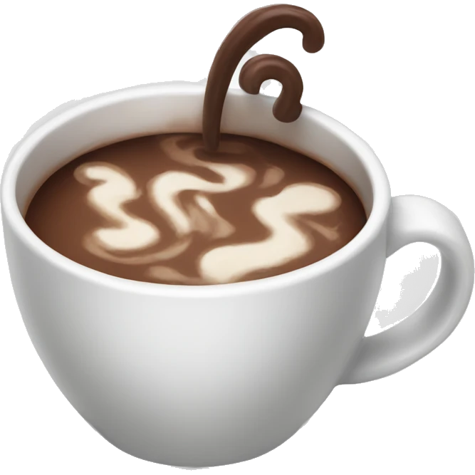 Hot chocolate  emoji