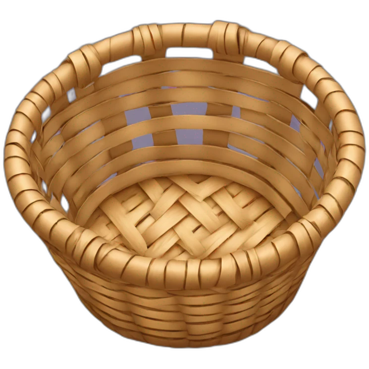 wicker basket emoji