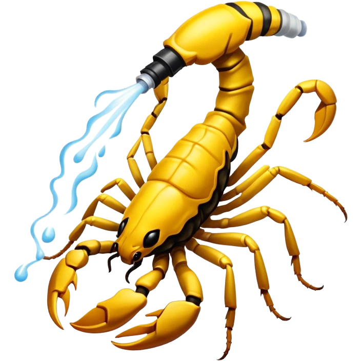 Scorpion spray emoji