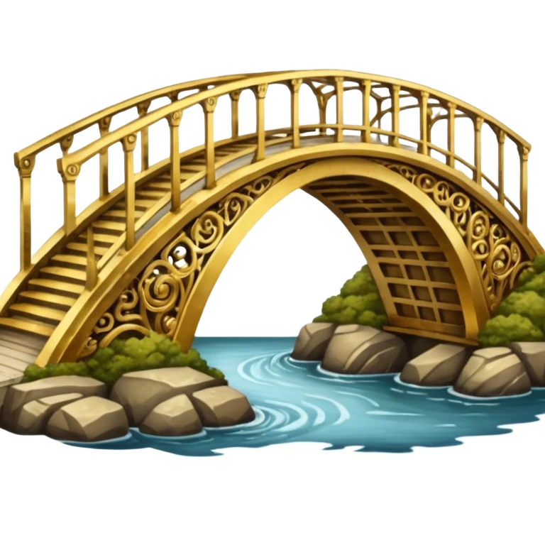 golden bridge emoji