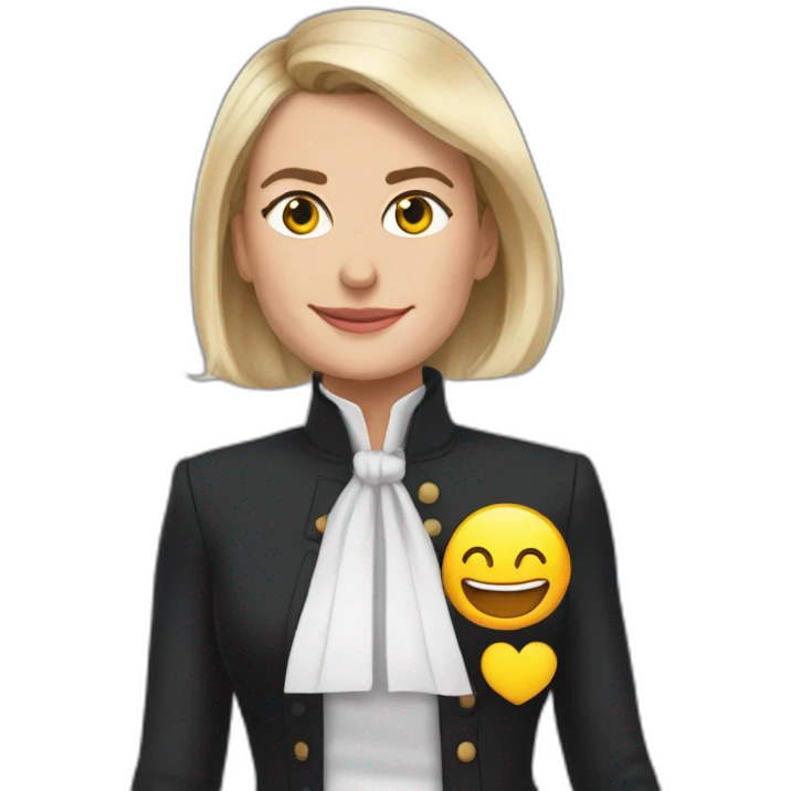Macron sur Brigitte emoji