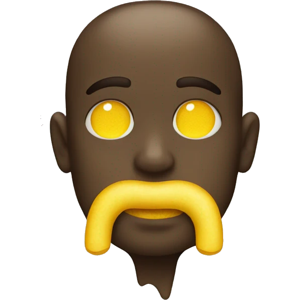 In love emoji with yellow bone in its mouth emoji