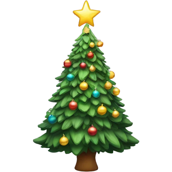 aesthetic christmas tree emoji
