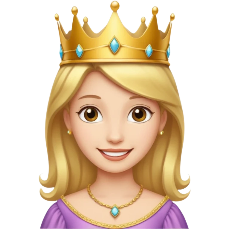 princess with small crown emoji