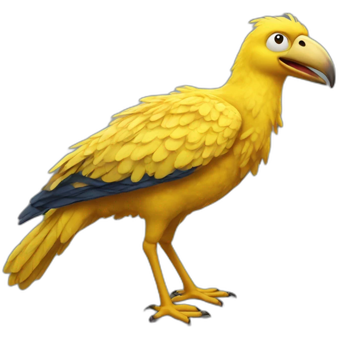 Big bird  emoji