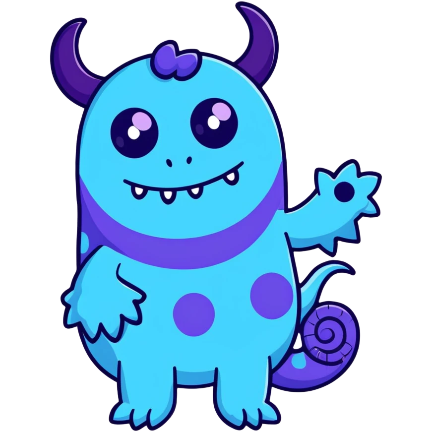 Sulley James P Sullivan from Monsters Inc emoji