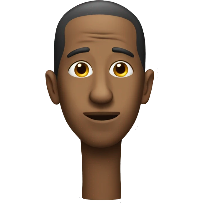 person with a big nose emoji