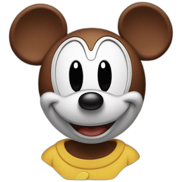 Mickey Mouse emoji