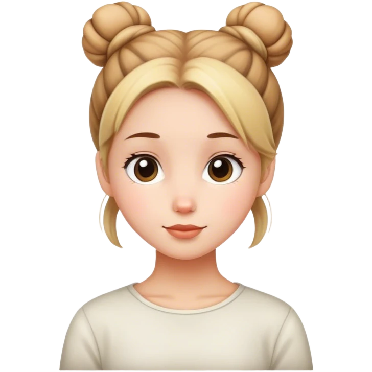 Cute bun emoji