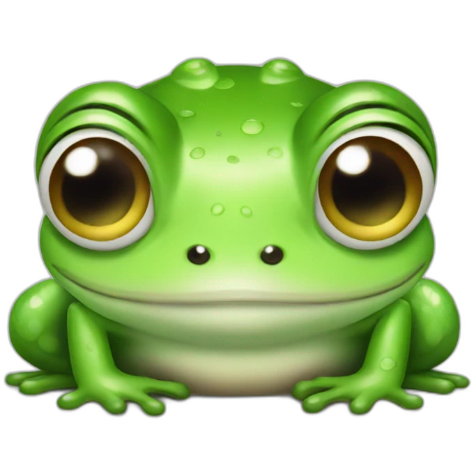 cute frog emoji