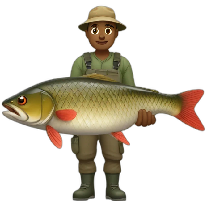 carp fisherman emoji