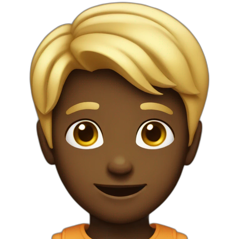 Boy with feeling lovely  emoji