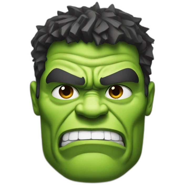 Whit hulk emoji