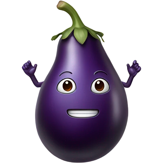 Humanoid eggplant  emoji