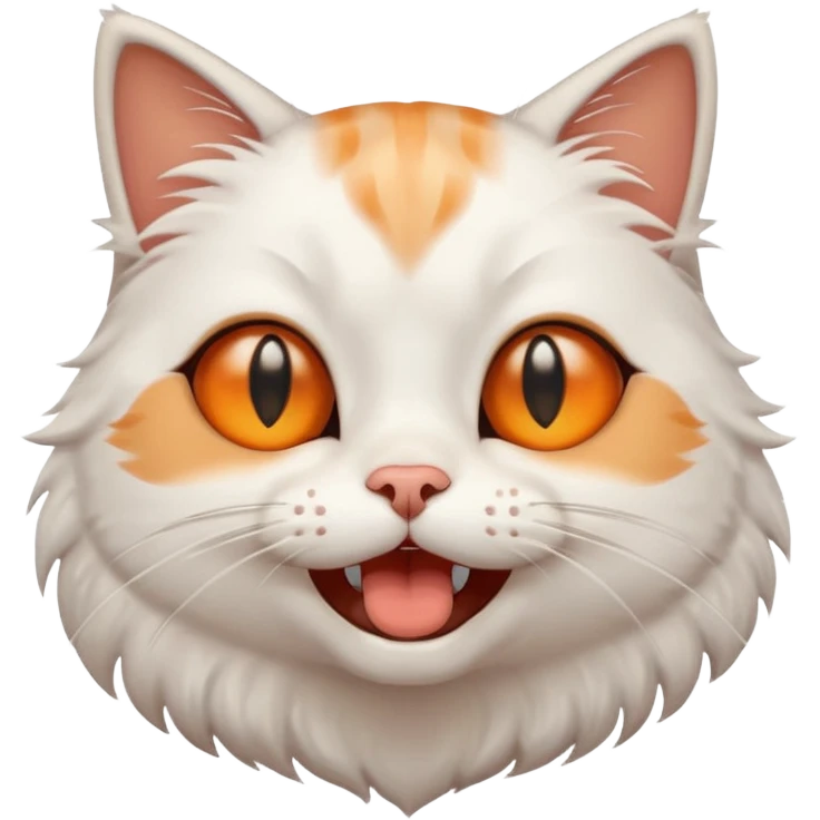 funny cat cry and laugh at the same time emoji