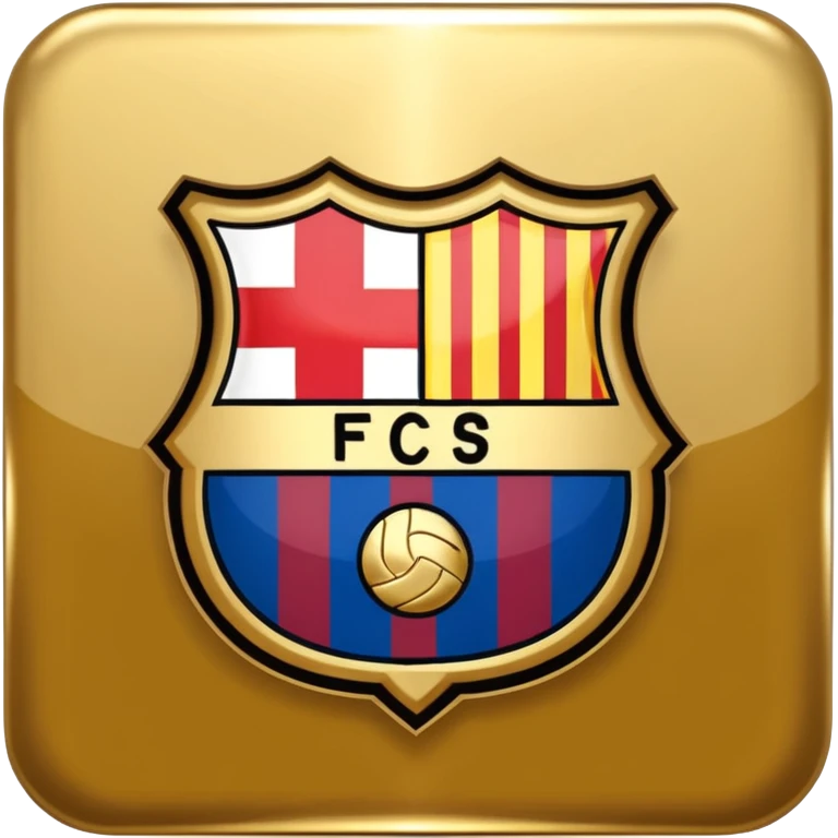 Barça escudo emoji