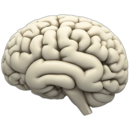 brain with addiction to ideas emoji