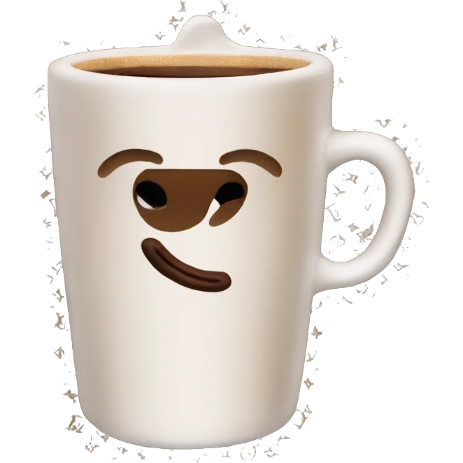 Louis Vuitton coffee cup emoji
