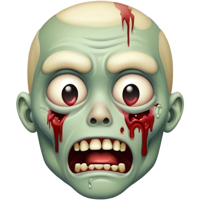 zombi llorando emoji