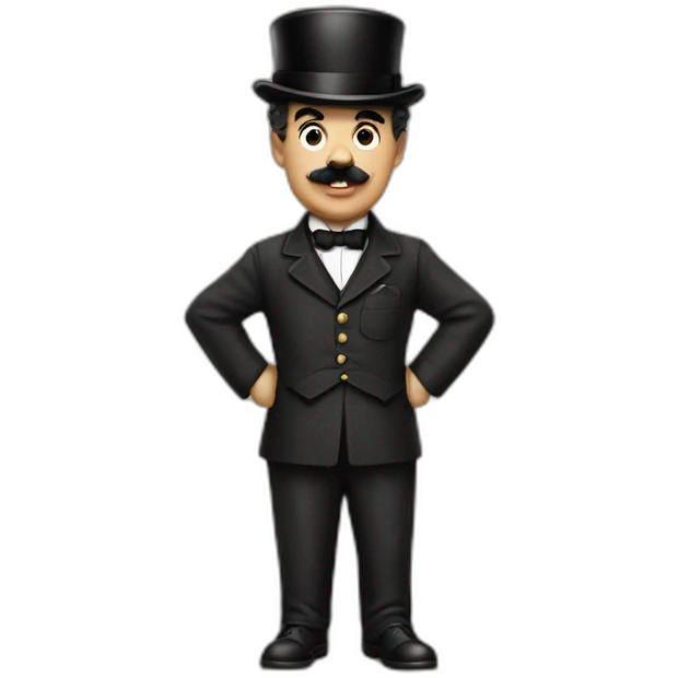 charlie chaplin dictator emoji