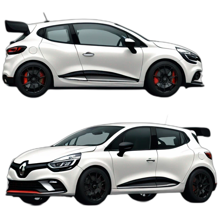 Renault Clio racing emoji