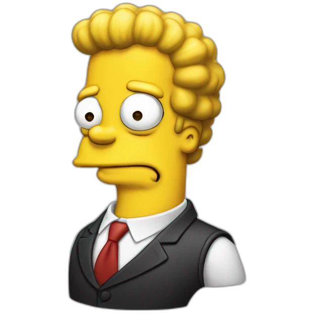 Hommer Simpson president emoji