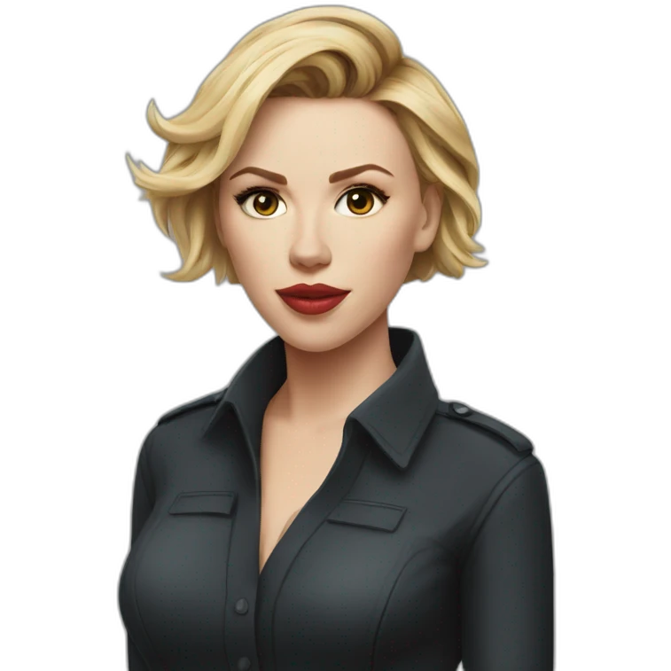 Scarlett Johansson emoji